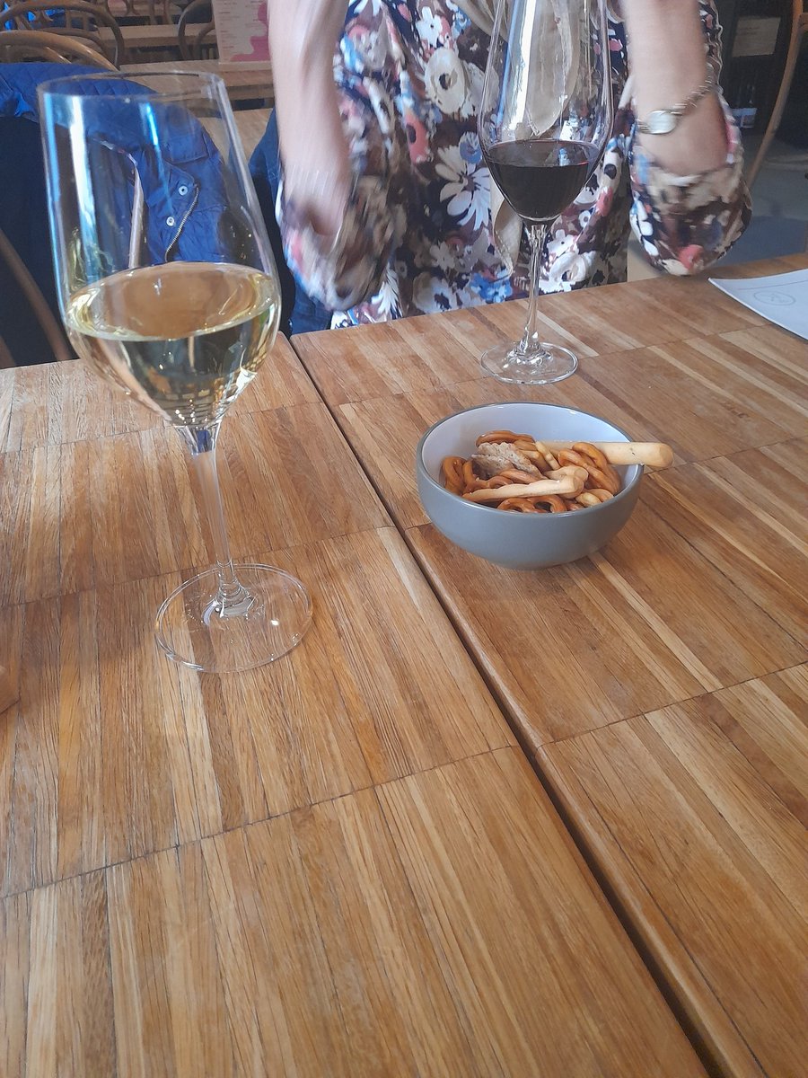 I'm in Marek Kondrat's wine bar in Kraków  Very nice it is too!