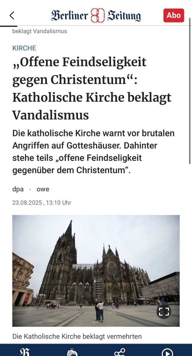 Ørjan Døsen (@secondcoming86) on Twitter photo Christophobia is clearly on the rise in Germany. Attacks on Christians are increasing. So is vadalism on churches. Grateful for <a href="/polizeiberlin/">Polizei Berlin</a> Christophobia is clearly on the rise in Germany. Attacks on Christians are increasing. So is vadalism on churches. Grateful for <a href="/polizeiberlin/">Polizei Berlin</a>