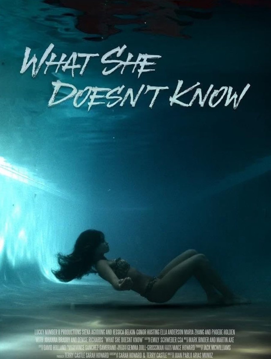 GuruMatt's tweet photo. What She Doesn’t Know. Enough twists &amp; turns to keep the plot moving forward but ultimately involved a predictable mystery I wasn’t invested in by the end. The introduction of a new character simply for the climax ment the film didn’t land a satisfying ending. ⭐️⭐️ #frightfest https://t.co/3FR4PhFZwP