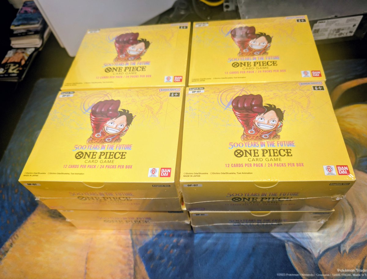 TheOriginalKlub's tweet image. OP11 boxes $130 shipped each (8 available)

OP07 boxes $120 shipped each (8 available)

Can work deals on multiple boxes