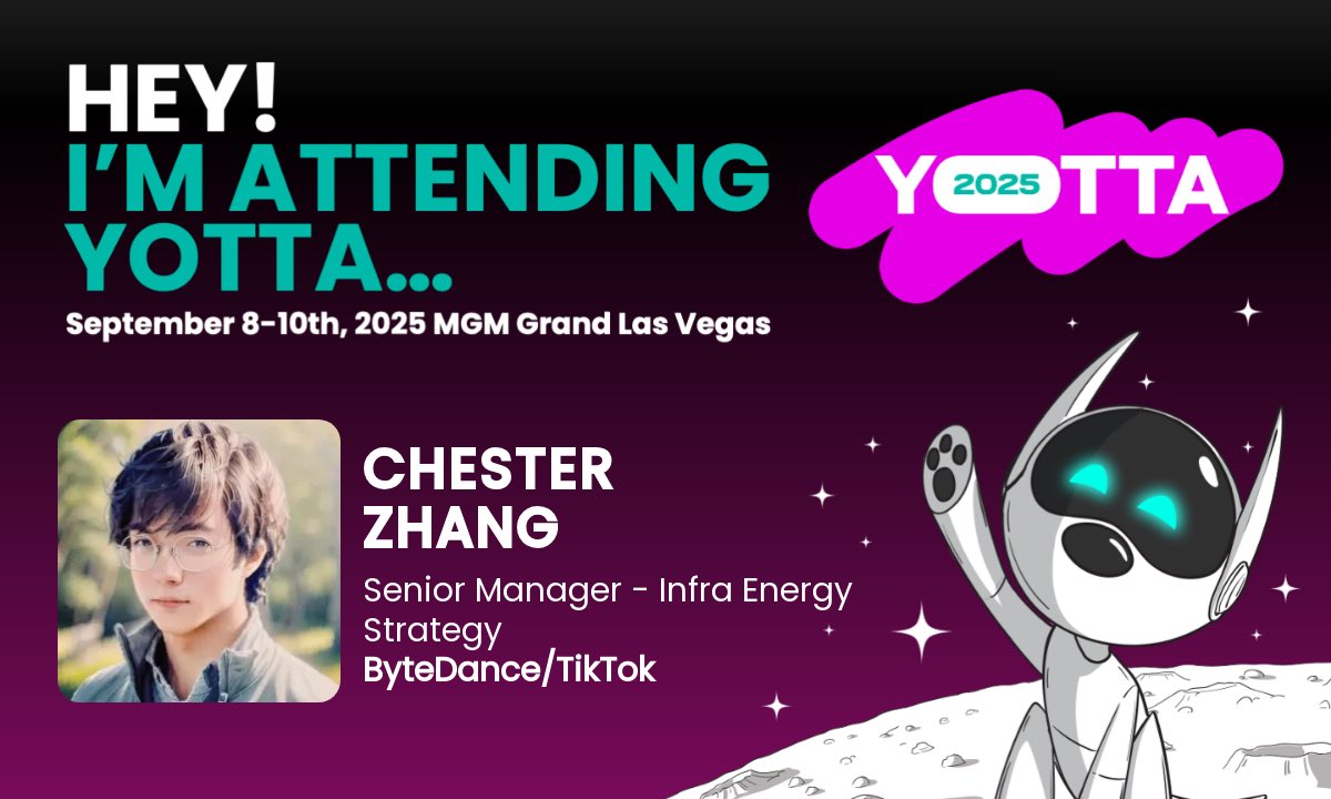 Chester_QZ's tweet photo. HMU Sep 8th-10th in Vegas at RE+, Exowatt Power Summit, and Yotta’s Energy Day. 
#REplus #Yotta #aiinfrastructure https://t.co/gQhHpWpViZ