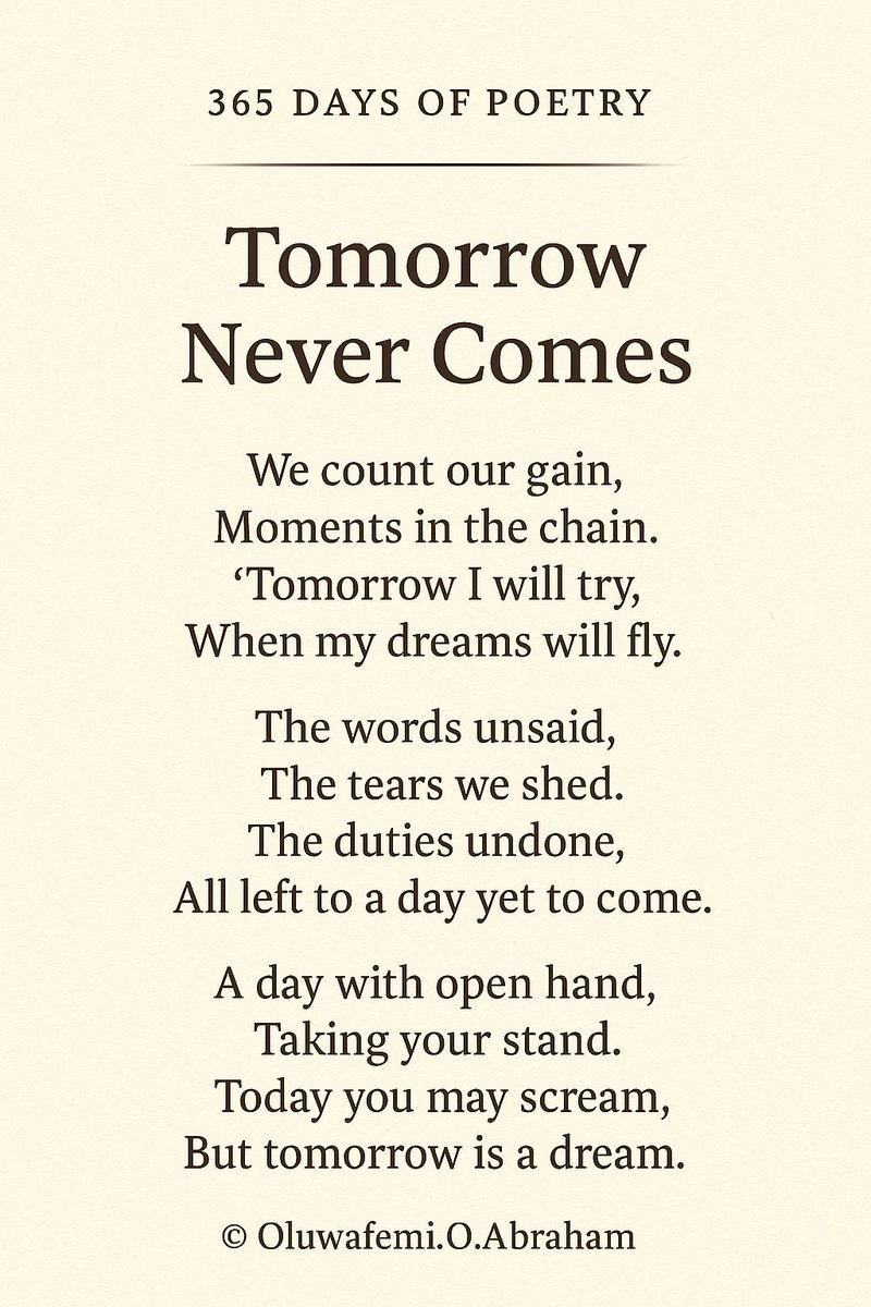 #365DaysOfPoetry 
#followers

235 DAYS OF POETRY