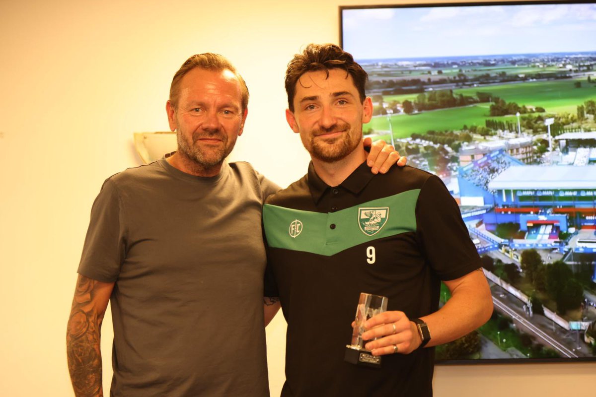 The Sponsor’s Man of the Match presented by Jim Nicholls of London Property Preservation is Lukas Franzen-Jones. 💚