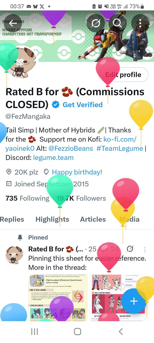 Rated B for 🫘 (Commissions CLOSED) tweet media