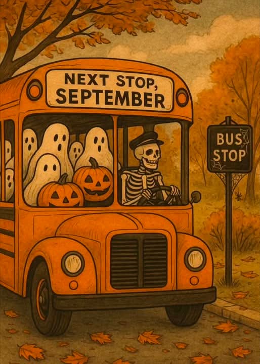 It's getting closer to spooky season 🎃