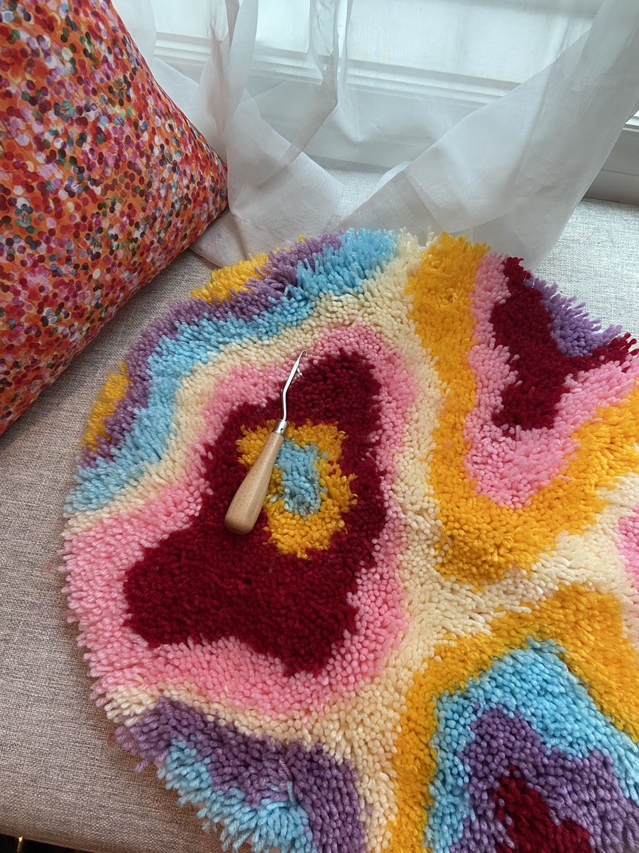 The summer I turned into a [rug] hooker 🧶