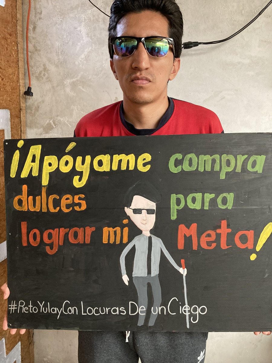 Me ayudas con este reto <a href="/Naysalvatori/">Nay Salvatori</a>  
#LocurasDeUnCiego