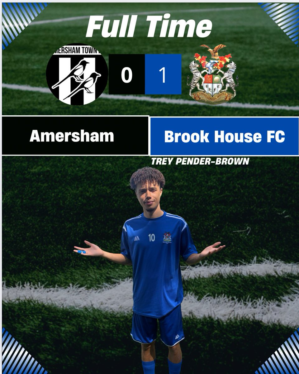 We win in the vase against <a href="/AmershamTownFC/">Amersham Town FC</a> to progress to the next round of the vase. 
Who else but <a href="/treyy_10/">trey</a> with the winner.
#UTB