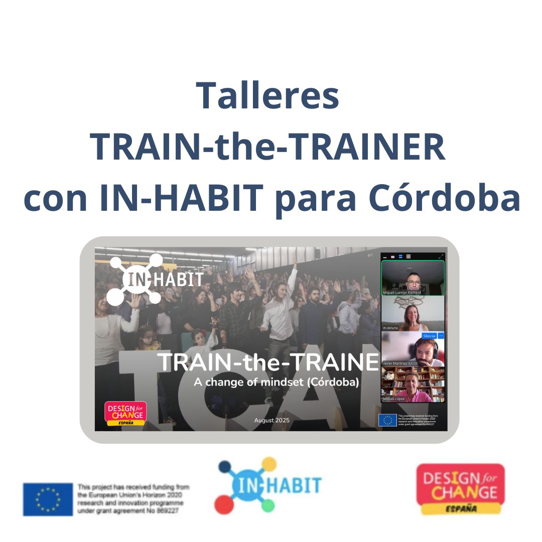 Design for Change España (@dfcspain) on Twitter photo ✨ Como broche de oro a los talleres de <a href="/INHABIT_H2020/">IN-HABIT H2020</a>, cerramos con la sesión a formadores/as de Córdoba.
Un placer compartir, aprender y seguir potenciando el legado de Design for Change en IN-HABIT, de la mano de buena gente comprometida con el cambio💫
<a href="/in_uco/">IN-HABIT H2020 UCO - CÓRDOBA</a> #INHABITH2020 ✨ Como broche de oro a los talleres de <a href="/INHABIT_H2020/">IN-HABIT H2020</a>, cerramos con la sesión a formadores/as de Córdoba.
Un placer compartir, aprender y seguir potenciando el legado de Design for Change en IN-HABIT, de la mano de buena gente comprometida con el cambio💫
<a href="/in_uco/">IN-HABIT H2020 UCO - CÓRDOBA</a> #INHABITH2020