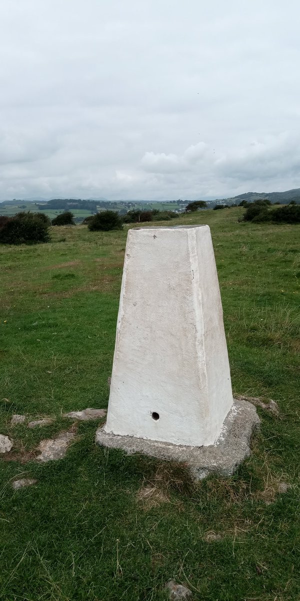 Wonderful views and walking this morning around Grange - On-Sands, bagging more tops and trigs
