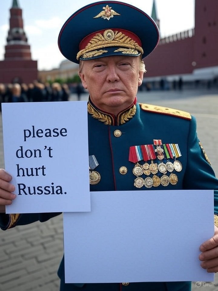 dman16384's tweet image. I bet  #TwoWeakTrump will try to stop Ukraine from attacking ruZZian infrastructure to help his master Vladimir Putin