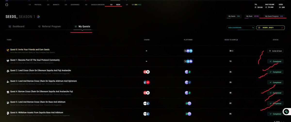 Soul Labs Mainnet (Q3 TGE expected )🔥🎉

People Made Over $20k From Layerzero

You are still early to start :-
app.soul.io/?referredBy=2E…

Step By Step
Watch YouTube Video Guide :- youtu.be/8oGHl7ErQIE?si…

<a href="/0xSoulProtocol/">Soul Labs</a>