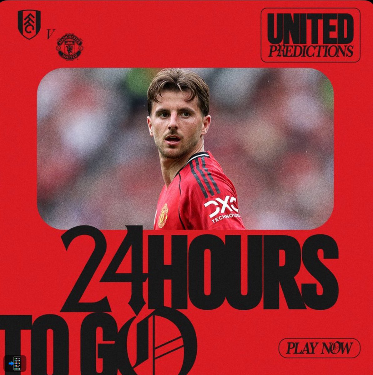 10k for 5 people. ✅

The first 5 correct prediction for tomorrow’s match between Fulham and Manchester United

What to do:
1. Retweet this tweet
2. Make your prediction
3. Must be following
Kindly do all 3 to be considered. Thank you.

Entry open till Kick Off time tomorrow.
