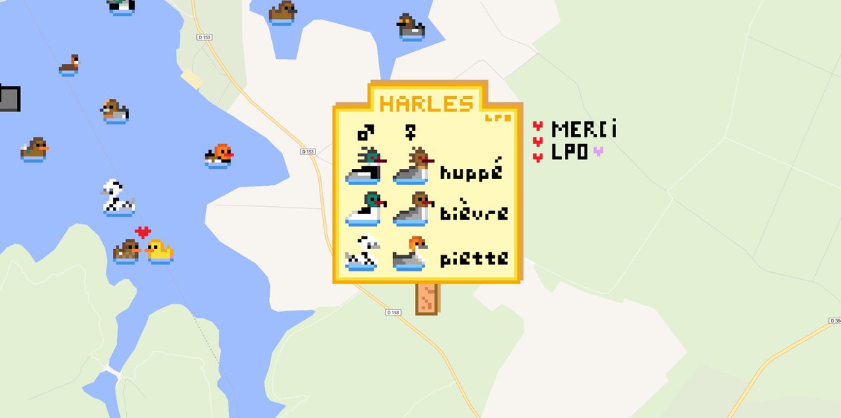 Ligue de Pixellisation des Oiseaux tweet media