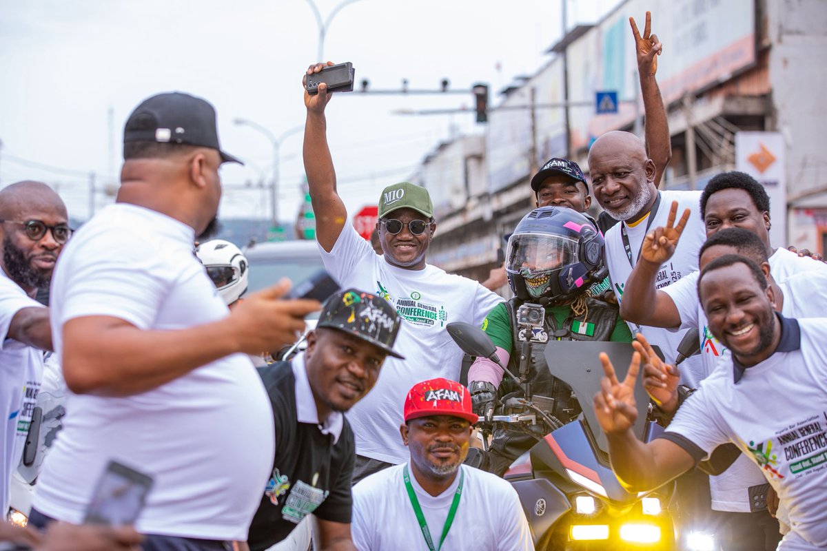 NigBarAssoc's tweet photo. Walking towards a healthier future!Nigerian lawyers laced up their shoes and took to the streets of Enugu for a fun-filled Health Walk, promoting wellness, unity, and a sense of community. 

It was an incredible display of camaraderie and commitment to healthy living! 🌟 Check out these amazing snaps from our event and let's keep the momentum going! 📸👥 

#HealthyLawyers #HealthyLiving
#AnnualGeneralConference2025
#StandOutStandTall