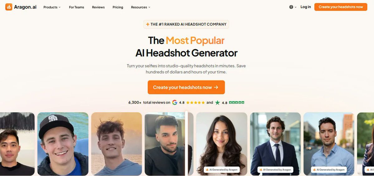 bestfreeaitools's tweet image. Aragon AI Professional Headshots Made Effortless for Free
Your headshot isn’t just a photo—it’s your digital first impression. Before a recruiter reads your résu...
bestfreeaitools.io/ai-tools/arago…
#PortraitGenerators #Imageediting #Imagegenerators