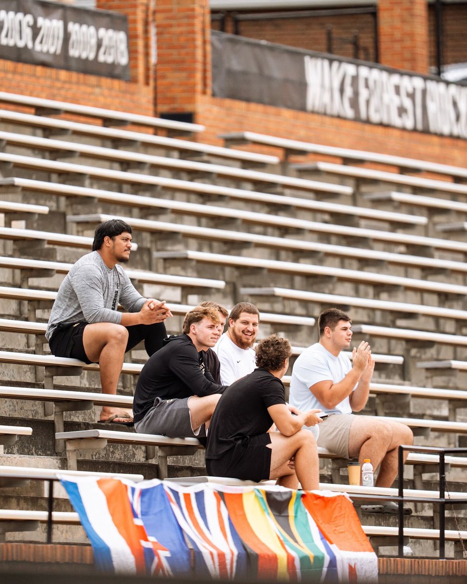 Cheering on <a href="/WakeHockey/">Wake Forest Hockey</a> 🏑

Let’s go, Deacs 🎩