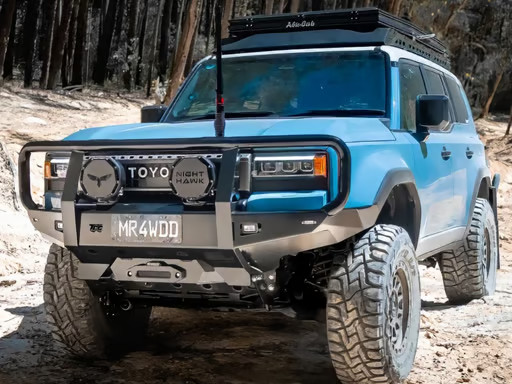 12degnorth1's tweet photo. Upgrade your 2024+ Toyota Land Cruiser Prado with the High Clearance Full Hoop Front Bumper! Engineered for safety and built tough for any terrain. Find out more: https://t.co/7Fsogfyd2Y #Toyota #OffRoad https://t.co/jkZy2Z7w4t