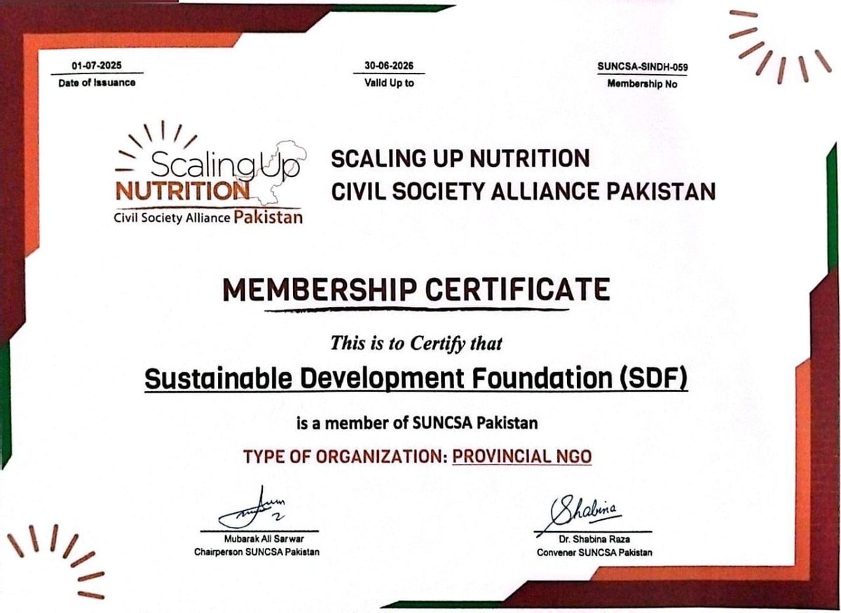 Sustainable Development Foundation has actively participated in Annual General Meeting-AGM of SUNCSA-Pakistan at PPMI Complex on 21st August-2025. Abdul Majeed Mangrio Executive Director Sustainable Development Foundation SDF has carried the question about Achhro Thar.
