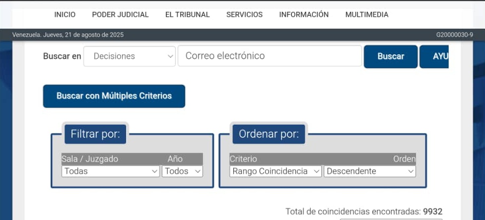 Hay miles de decisiones del TSJ sobre WhatsApp, Telegram, Correo electrónico... sobre el tema, tendremos un taller o curso corto (4 horas académicas) online (Zoom), el lunes 01/08/25, de 6:00 p. m. a 9:00 p. m. La inversión es de solo 20 USD (tasa BCV).

Bienvenidos a participar.