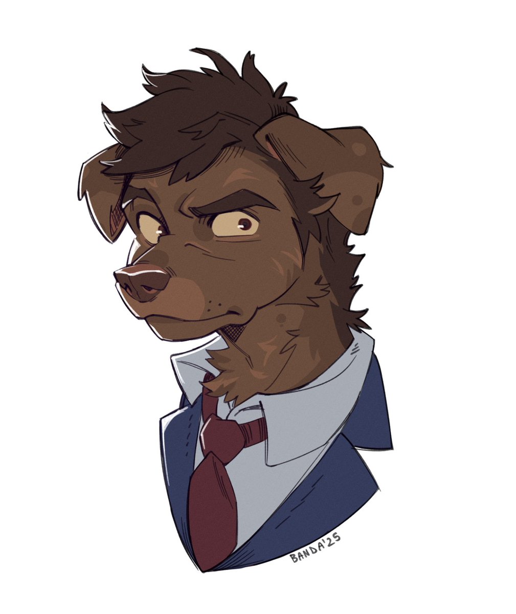 I was asked to draw 10 *with* a fluffy puppy but I decided to draw 10 *as* the fluffy puppy
#doctorwho #furryart