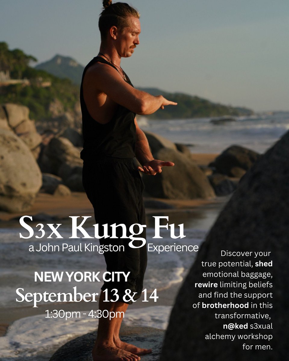 Who’s in the New York area and ready to practice Sex Kung Fu together??

DM for details