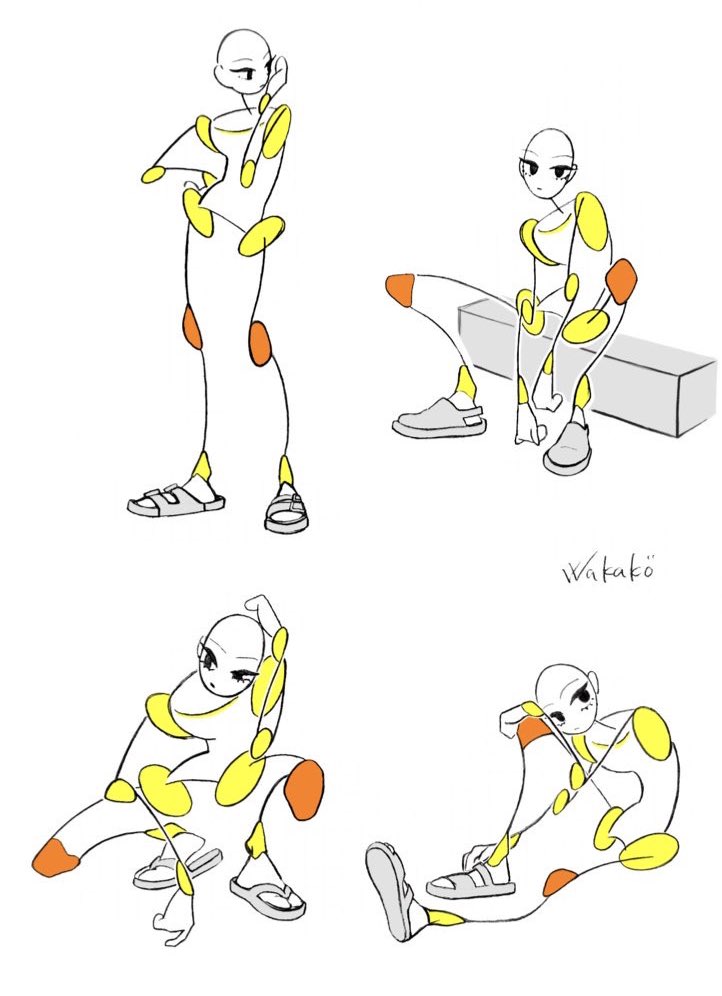 WAKAKO@ネオンビビッドな油絵画家 tweet media