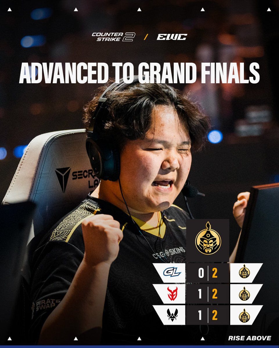 THE MONGOATS TAKE DOWN THE TOP DOGS🔝

<a href="/1mongolz/">The MongolZ</a> are the first grand finalists of CS2 at EWC 25!