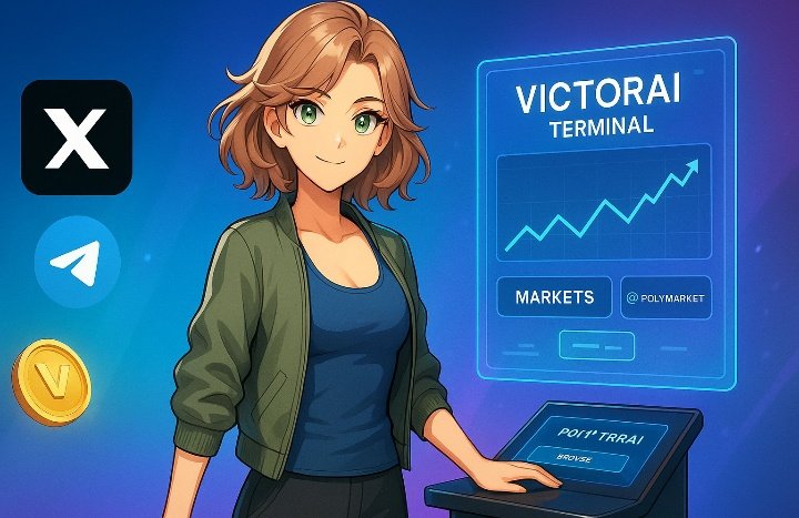 Pretty 🥰❤️ (@rexcel73) on Twitter photo 2/10🧵
Let’s hop on this🔥
Talking..about what actually makes <a href="/Aigent_Victorai/">Bet with Victorai</a> exciting😎
There's no hype included.. $VCTRAI is packed with features that actually matters
Now imagine you've got
• Access to 1,000+Polymarket markets
• AI-driven signals for smarter trades
More👇 2/10🧵
Let’s hop on this🔥
Talking..about what actually makes <a href="/Aigent_Victorai/">Bet with Victorai</a> exciting😎
There's no hype included.. $VCTRAI is packed with features that actually matters
Now imagine you've got
• Access to 1,000+Polymarket markets
• AI-driven signals for smarter trades
More👇