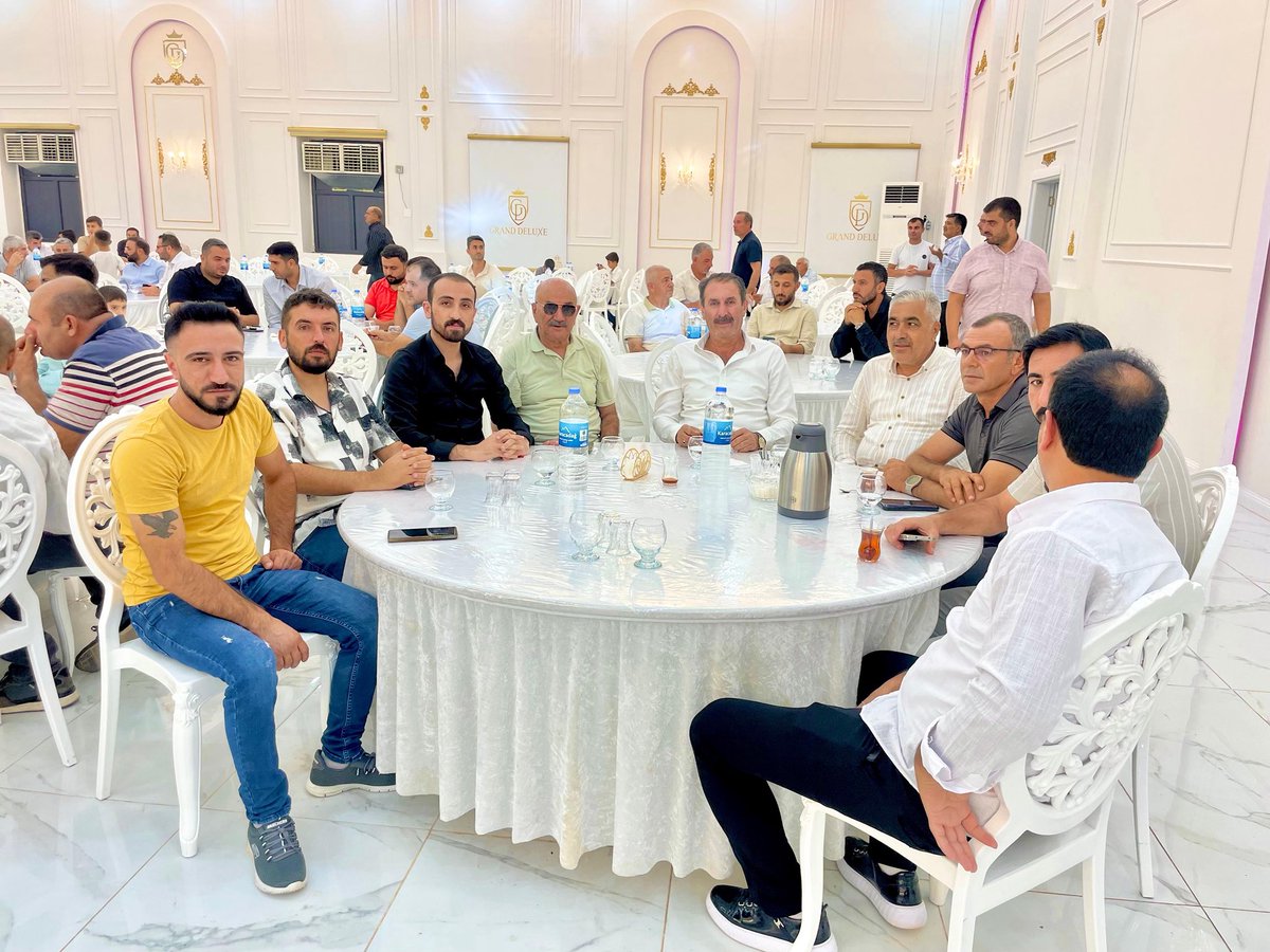 AK GENÇLİK HİLVAN (@akgenclikhilvan) on Twitter photo 📍Düğün Törenine Katılım
Gençlik Kolları Başkanımız <a href="/Mehmet_suzen63/">Mehmet Süzen</a> ve Başkan Yardımcımız ile birlikte, Yurul ve Sankur ailelerinin kıymetli evlatları Özlem ve Emin’in düğün törenine katılım sağladık.
Genç çiftlerimizi tebrik eder; ömür boyu mutluluklar dileriz. 📍Düğün Törenine Katılım
Gençlik Kolları Başkanımız <a href="/Mehmet_suzen63/">Mehmet Süzen</a> ve Başkan Yardımcımız ile birlikte, Yurul ve Sankur ailelerinin kıymetli evlatları Özlem ve Emin’in düğün törenine katılım sağladık.
Genç çiftlerimizi tebrik eder; ömür boyu mutluluklar dileriz.