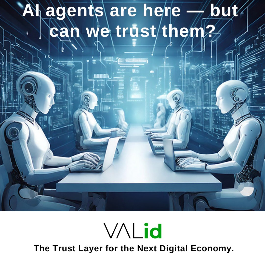 Validity_World's tweet image. AI agents are here. But without identity, they can’t be trusted.

Digital wallets + VALid™ =
✅ Verified agents
✅ User control (KYA → Know Your Agent)
✅ Trust at every connection

The future isn’t just human-to-human.
It’s human-to-agent. Agent-to-agent.
All anchored in trust