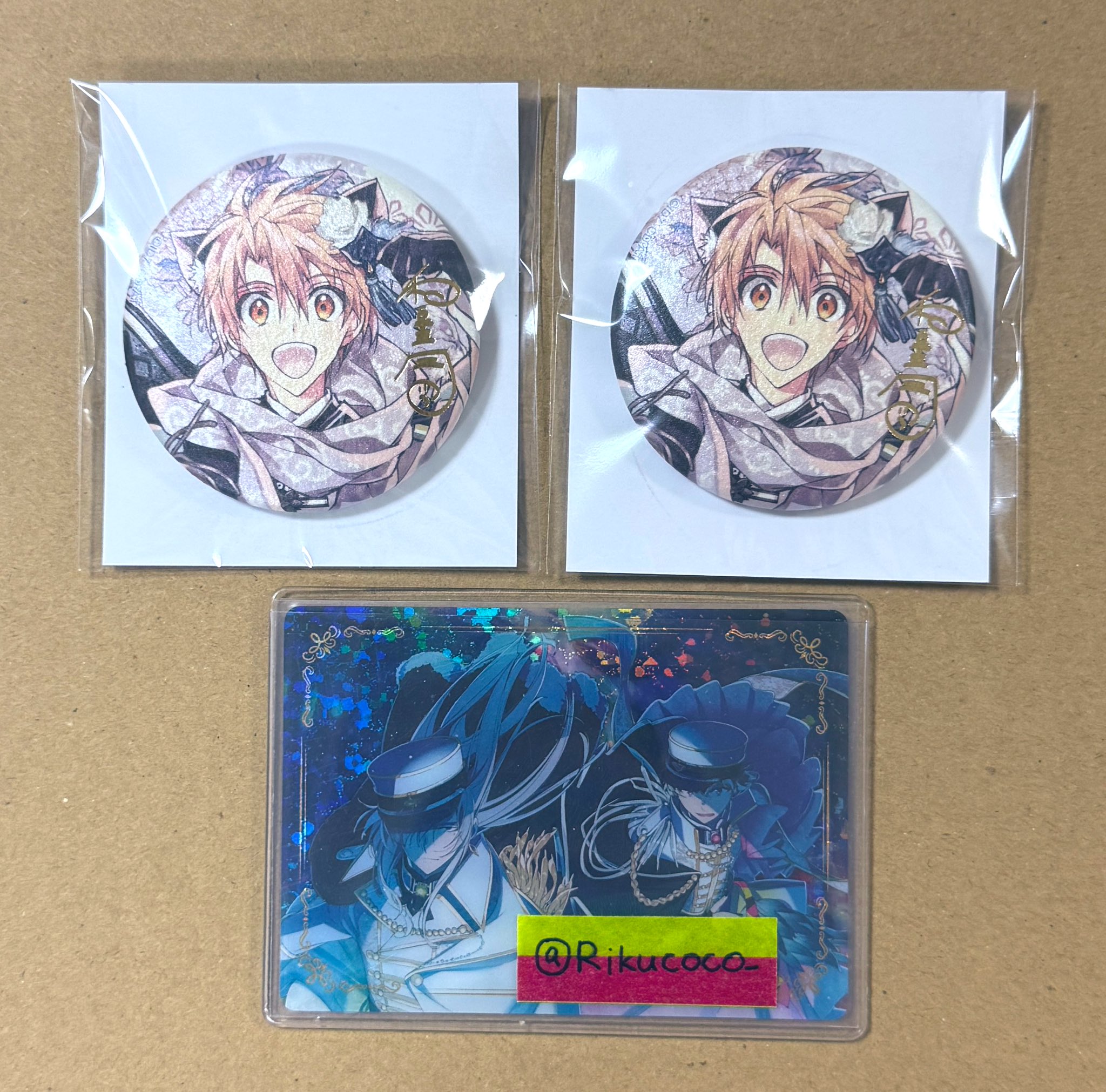 アイナナ 悠 6周年 缶バッジ 他 アイドリッシュセブン 缶バッジコレクション 6th Anniversary A