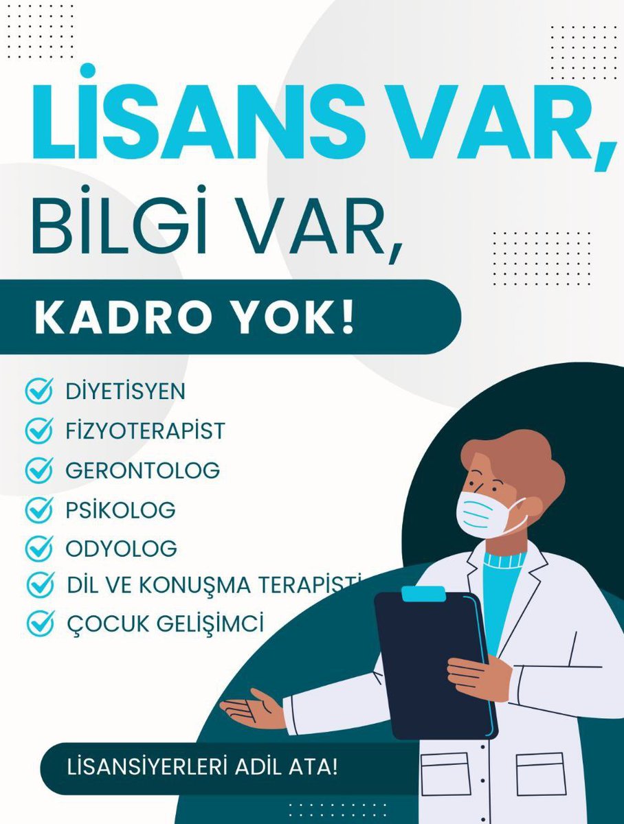 Her Platformda Mücadele Eden Fizyoterapistler (@fizyoterapist12) on Twitter photo 📢📢 Sağlık lisansıyerleri olarak 2025/2 alımında adil ve hakkaniyetli atama talep etmekteyiz Sayın Bakanım <a href="/drmemisoglu/">Prof. Dr. Kemal Memişoğlu</a>
<a href="/saglikbakanligi/">T.C. Sağlık Bakanlığı</a>
<a href="/halksagligigm/">Halk Sağlığı Genel Müdürlüğü</a>
<a href="/sagliklicozum/">T.C. Sağlık Bakanlığı Sağlıklı Çözüm</a>
#SBdenLisansaAdilKadro 📢📢 Sağlık lisansıyerleri olarak 2025/2 alımında adil ve hakkaniyetli atama talep etmekteyiz Sayın Bakanım <a href="/drmemisoglu/">Prof. Dr. Kemal Memişoğlu</a>
<a href="/saglikbakanligi/">T.C. Sağlık Bakanlığı</a>
<a href="/halksagligigm/">Halk Sağlığı Genel Müdürlüğü</a>
<a href="/sagliklicozum/">T.C. Sağlık Bakanlığı Sağlıklı Çözüm</a>
#SBdenLisansaAdilKadro