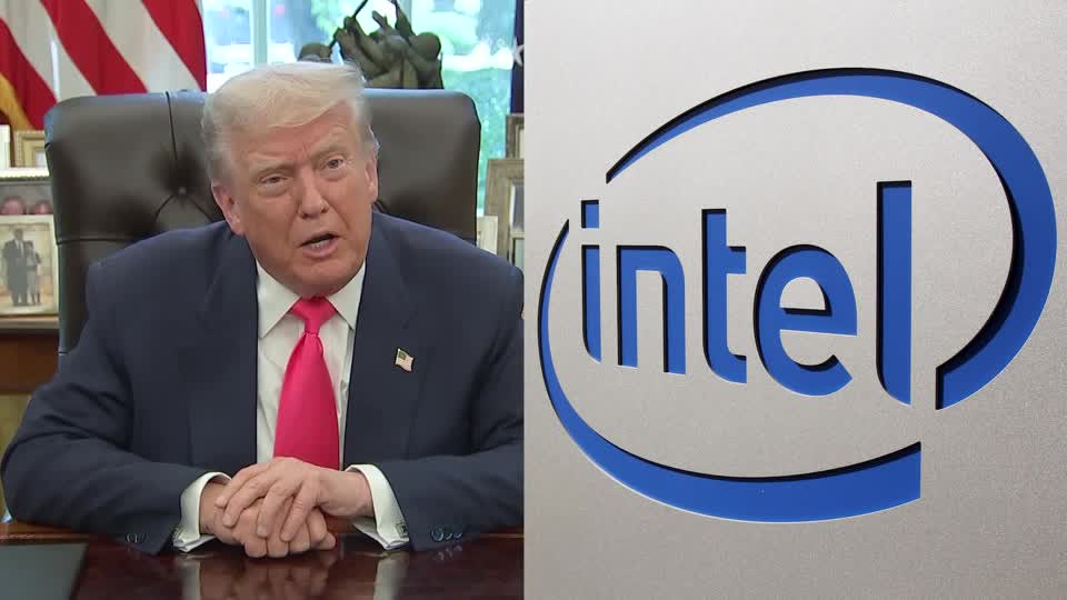 🚨 INVESTING : Il governo degli Stati Uniti acquisisce una partecipazione del 10% in Intel