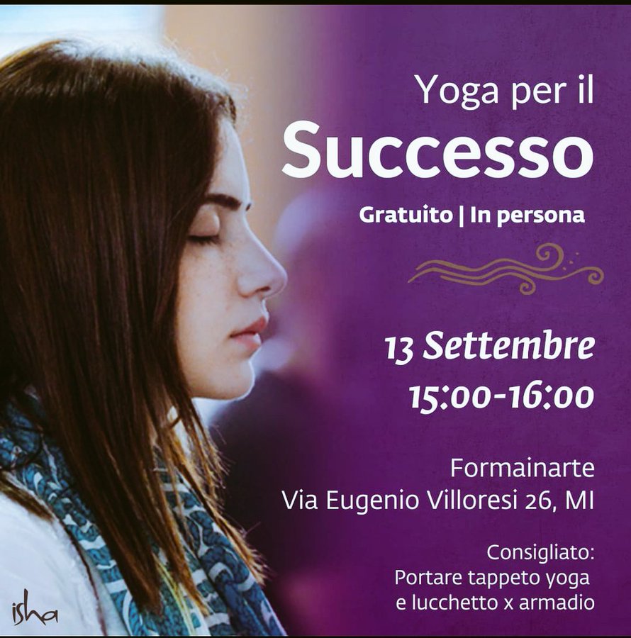 Michele_Melino's tweet photo. Una sessione gratuita per farti sperimentare la bellezza e la potenza dello Yoga. #FreeOffering #Milano
https://t.co/AvOY9vAYV2… https://t.co/0eeINEqbBD