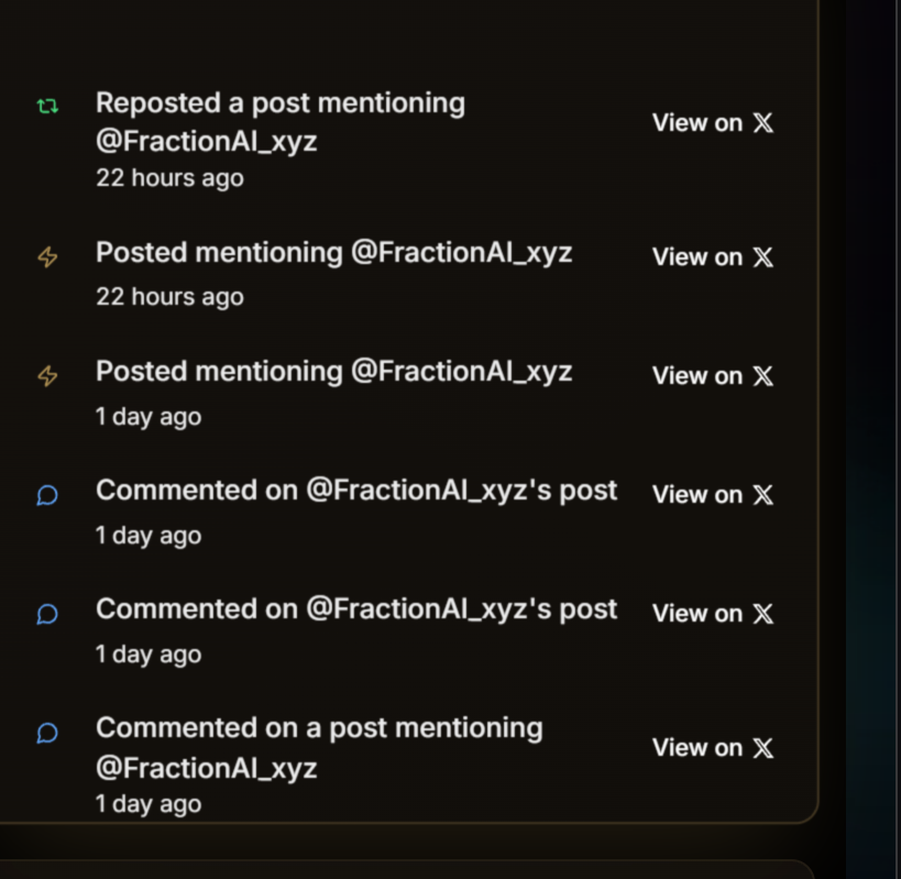 terrulum's tweet photo. Not all projects deserve your time and energy but @FractionAI_xyz is that one project you can go hard on and still come out with handsome reward. I am happy to be a part of this family, were AI agent only takes a prompt to get it started.
gFAPS https://t.co/NxGoaXkRob