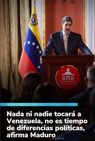 #Maduro: “La firmeza de la nación 🇻🇪 se enraíza en su herencia moral, espiritual y ética, legado fundamental de los libertadores”.
#VenezuelaCubaEstáContigo