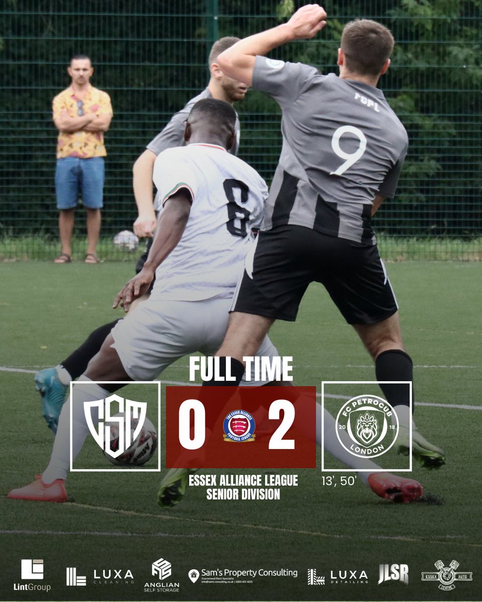 CSM London FC (@csmlondonfc) on Twitter photo π <a href="/EssexAllianceFL/">Essex Alliance FL</a> - Senior Division
π΄ CSM London 0-2 FC Petrocub
Not a happy homecoming as Petrocub run out deserved winners today.
#CSM #TogetherThroughFootball π <a href="/EssexAllianceFL/">Essex Alliance FL</a> - Senior Division
π΄ CSM London 0-2 FC Petrocub
Not a happy homecoming as Petrocub run out deserved winners today.
#CSM #TogetherThroughFootball