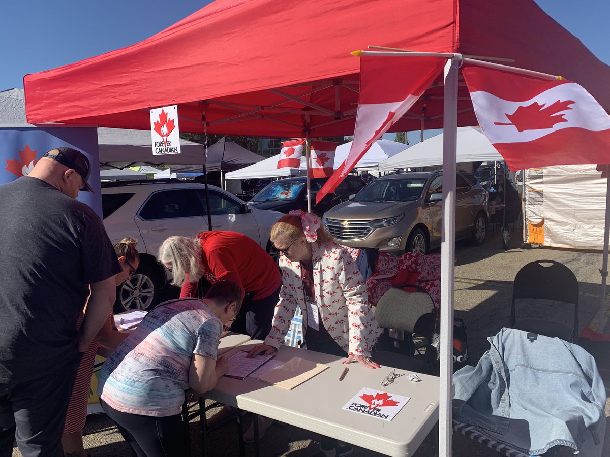 The Red Deer Farmer’s Market does a booming business on Saturdays.

So does the very popular Forever Canadian Petition!

Say 🚫 “NO” 🚫 to separation.

<a href="/LukaszukAB/">Thomas A. Lukaszuk</a> 
<a href="/JeffreyRWRath/">Jeffrey Rath</a> 
<a href="/ikwilson/">Keith Wilson, K.C.</a>