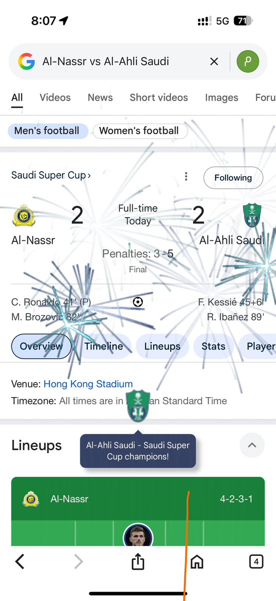 mman006's tweet photo. @AlNassrFC الحين نصدق مين بالنتيجه :
النصر vs قوقل + الاهلي + عيوننا https://t.co/zZe3oKQqkI