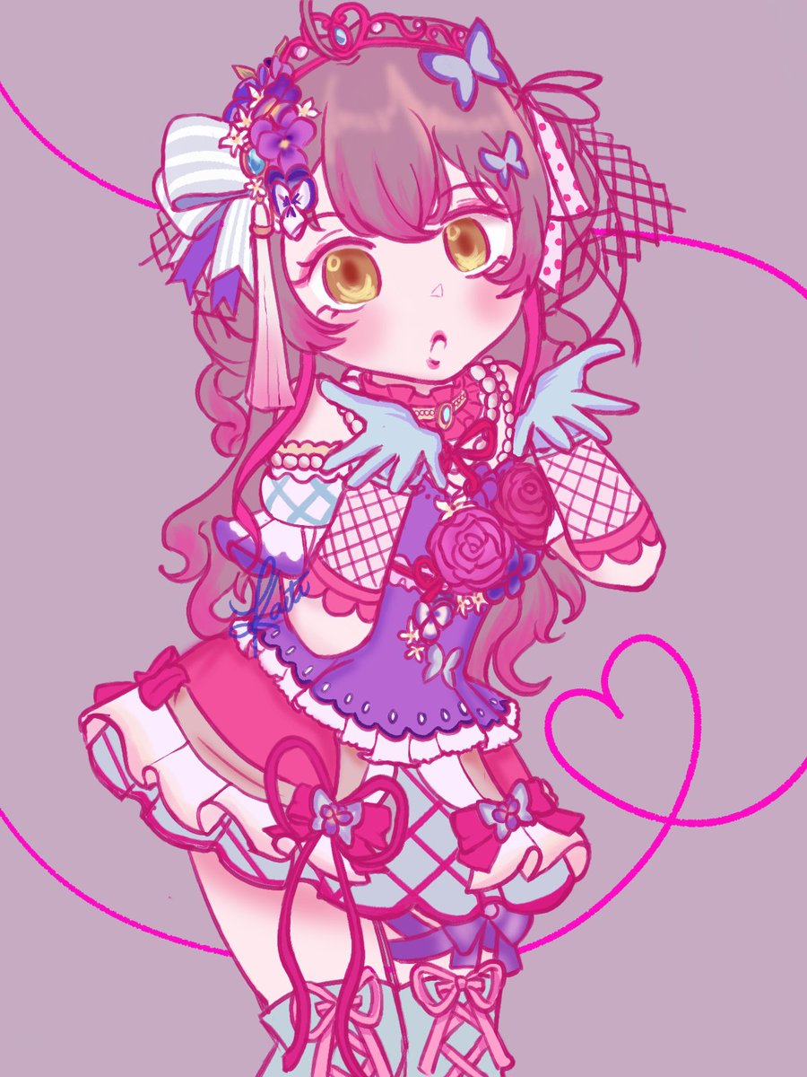 show some love for muni-chan, okay~? 
#d4dj_fanillust