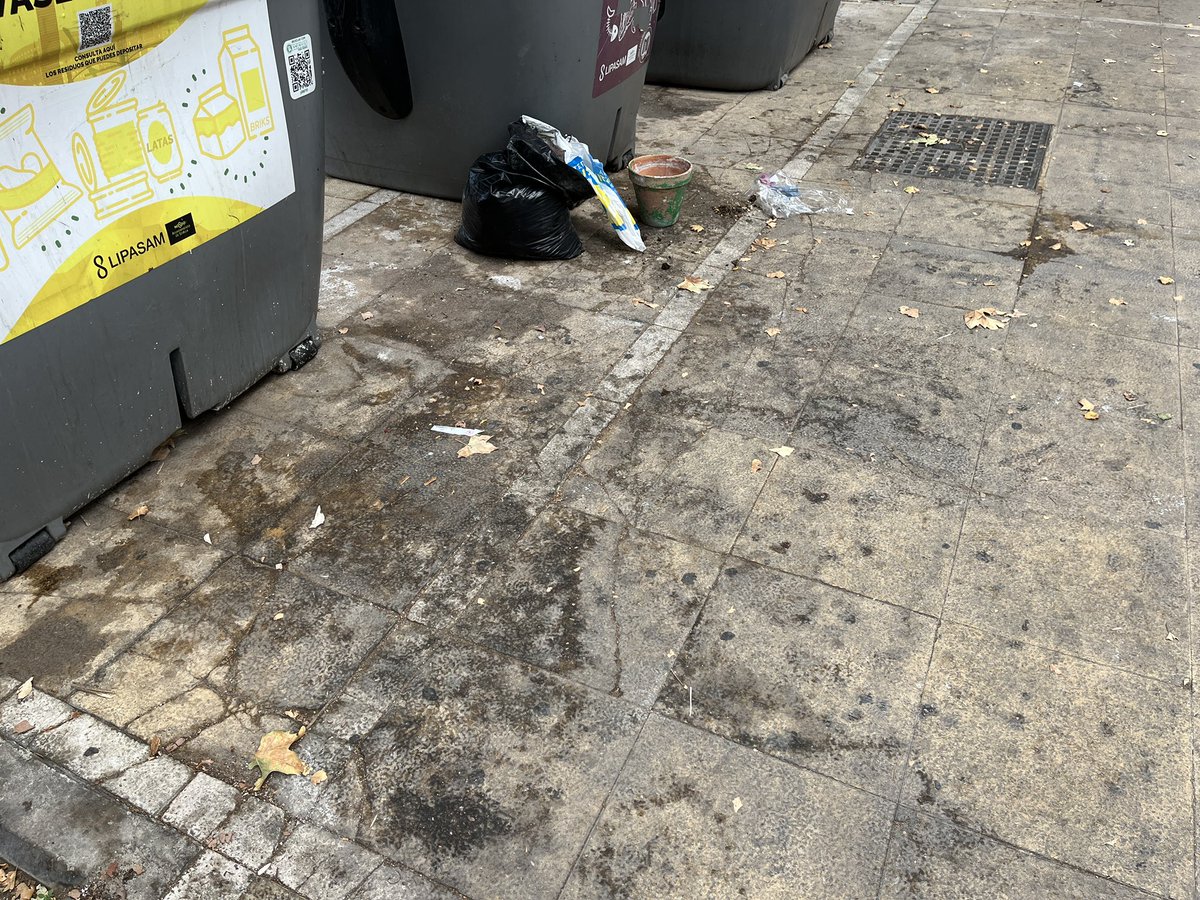 RInchausti's tweet photo. Total decepción con la limpieza de la ciudad, @jlsanzalcalde. Esperaba algo de mejoría, no era muy difícil, a la situación que dejó @antoniomunozsev, pero empeorarla… La falta de salubridad clama al cielo. 
¿Cuál es el problema?¿Qué hace @LipasamSevilla? ¿Nadie explica nada? https://t.co/xYgcZqecW2