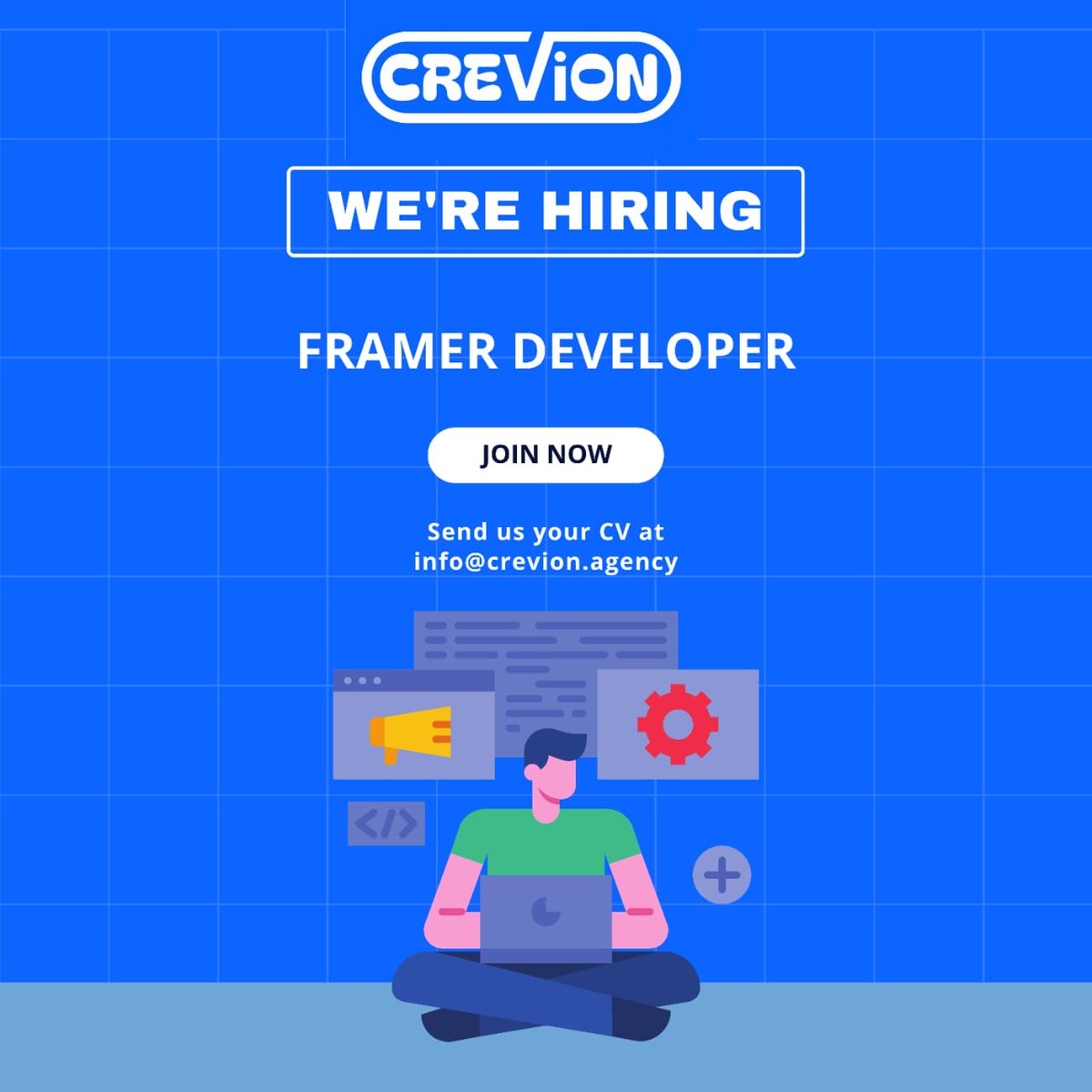Crevion218669's tweet image. Crevion is Hiring: Framer Developer
We are looking for a highly skilled Framer Developer with excellent expertise in design and animations to join us.
Requirements:
4+ years of proven experience in Framer development
#crevion #framerdeveloper #hiring #webdesign