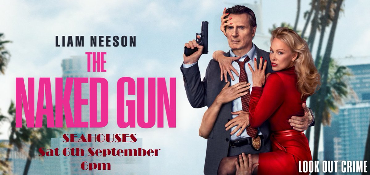 Don't miss you chance to see #TheNakedGun (15) 
#SeahousesCinema Sat 6th September 6pm. 
#Seahouses T.721868 for info / tickets.
seahouses.org #Northumberland <a href="/alnwickgazette/">Northumberland Gazette</a> #WhatsOnNorthumberland