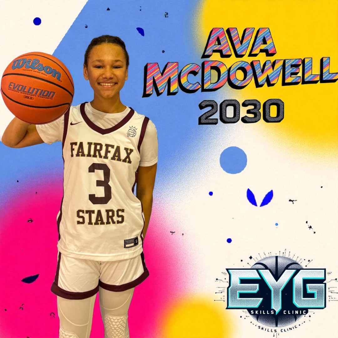 EYGInvitational's tweet image. Excited to welcome 2030 Ava McDowell to the EYG clinic next month! Athletic wing that can score on 3 levels! A player to watch in the 2030 class! 

Ava is ready to bring it! #whosnext⁉️ #eygclinic #ironsharpensiron #compete #westvirginia