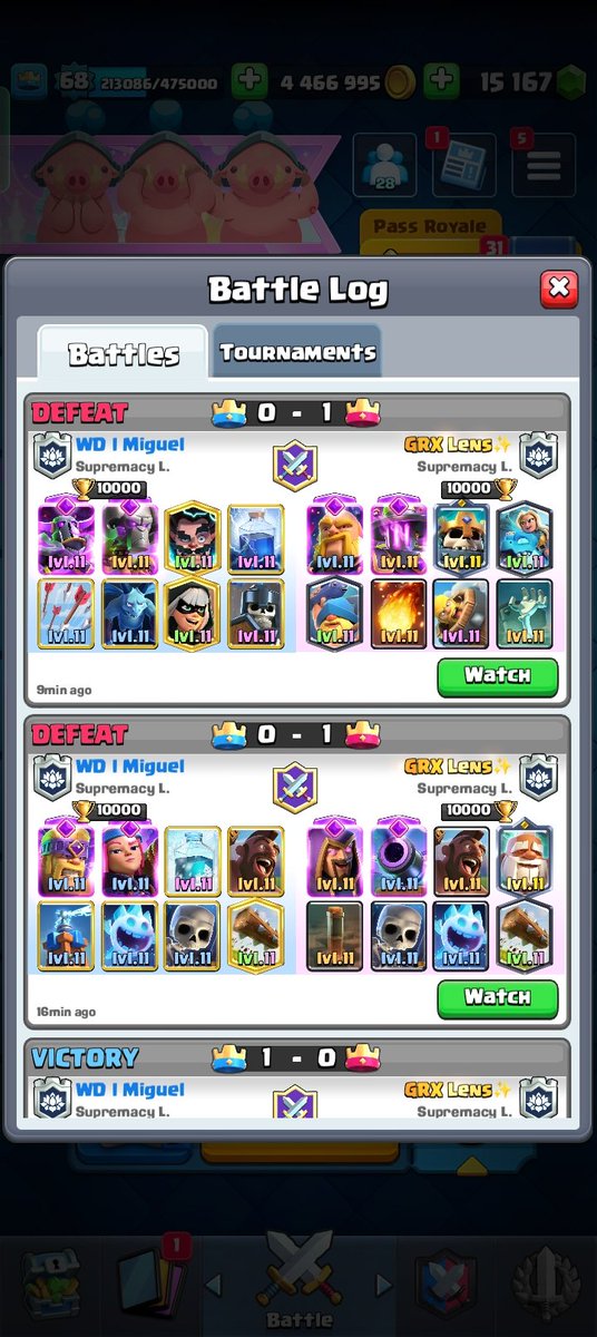 GK_MiguelOP's tweet photo. Buen debut en la @CR_Supremacy con @GDL_GamingCR primera victoria

3-2 en lo personal muy buen 2v2 pero en 1v1 hay que dejar un poquito el Merge Tactics https://t.co/FZrElxoI45