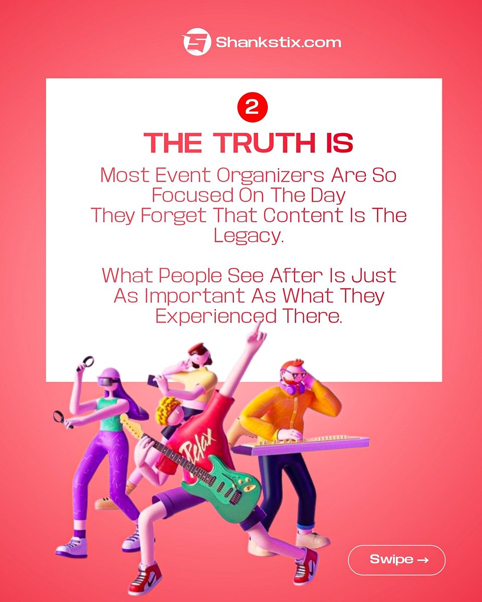 shanks_tix's tweet image. Big event coming up? Don’t just host it — archive it. Own it. Monetize it.*  
Shanks Tix brings the content game to your event.  
#ShanksTix #EventContent #SmartCoverage