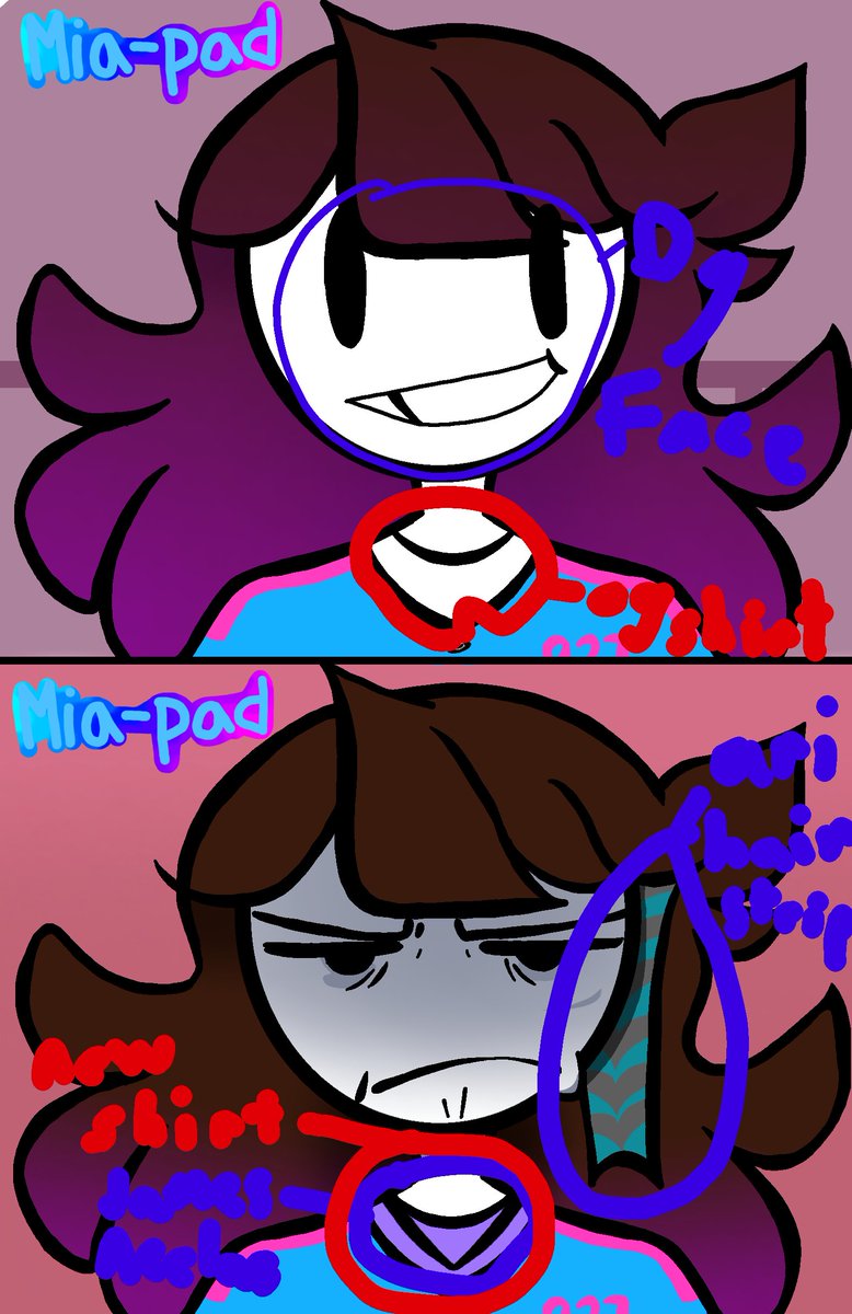 MiapadlovesII's tweet photo. Gonna just post my au here. au fanart of @JaidenAnimation https://t.co/ubfYyhi3Bc