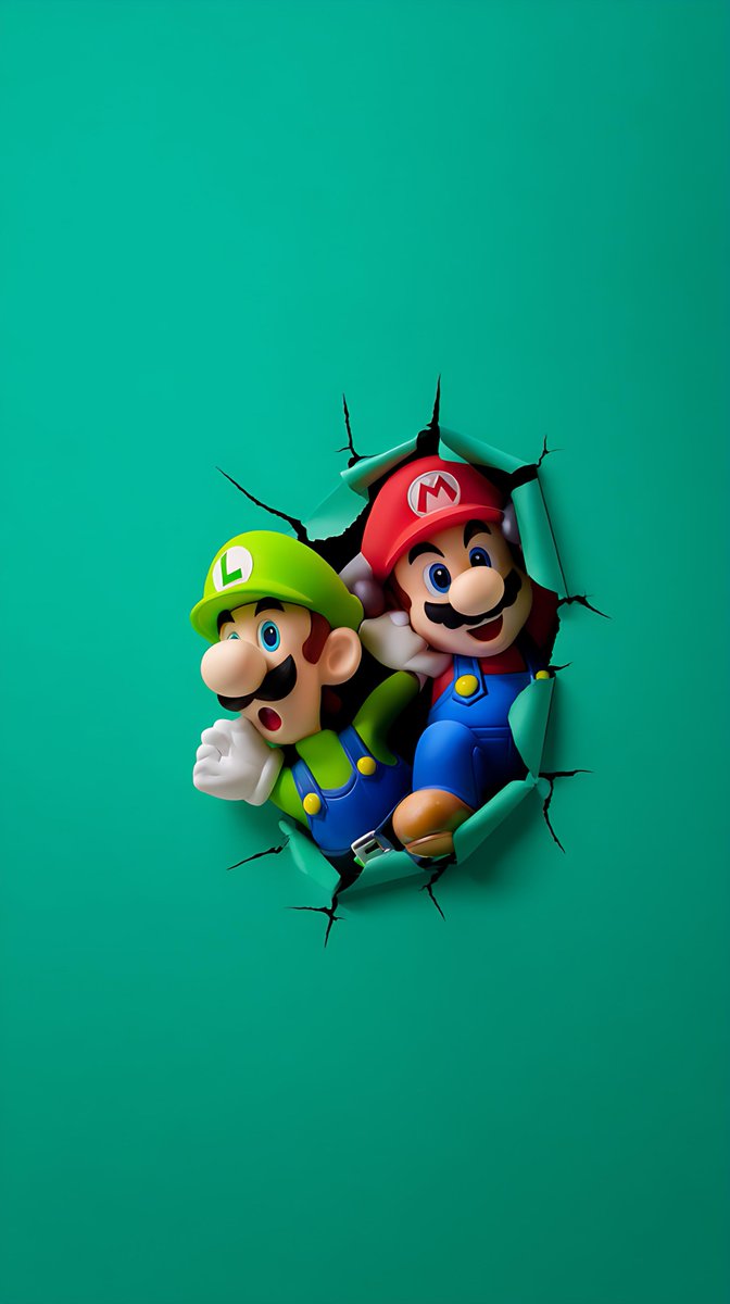 4k luigi and mario