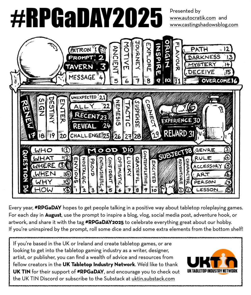 UK Tabletop Industry Network @Dragonmeet M-32/33!! tweet media